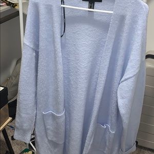 Baby Blue Forever 21 Cardigan